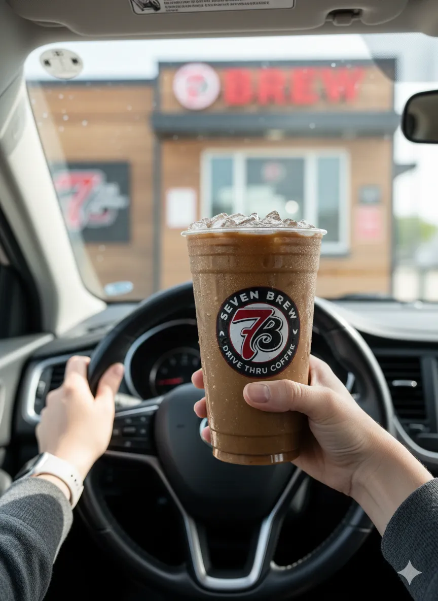 7 Brew White Chocolate Mocha