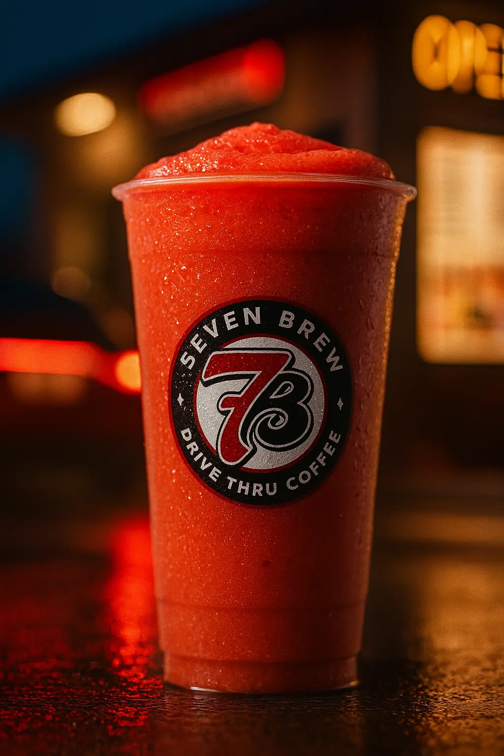 7 Brew Strawberry Smoothie