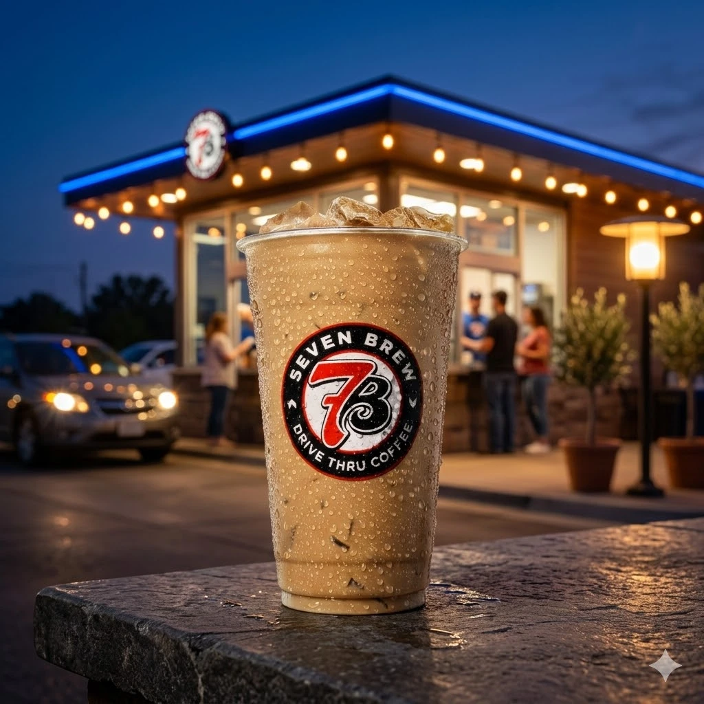 7 Brew Toasted Marshmallow Latte