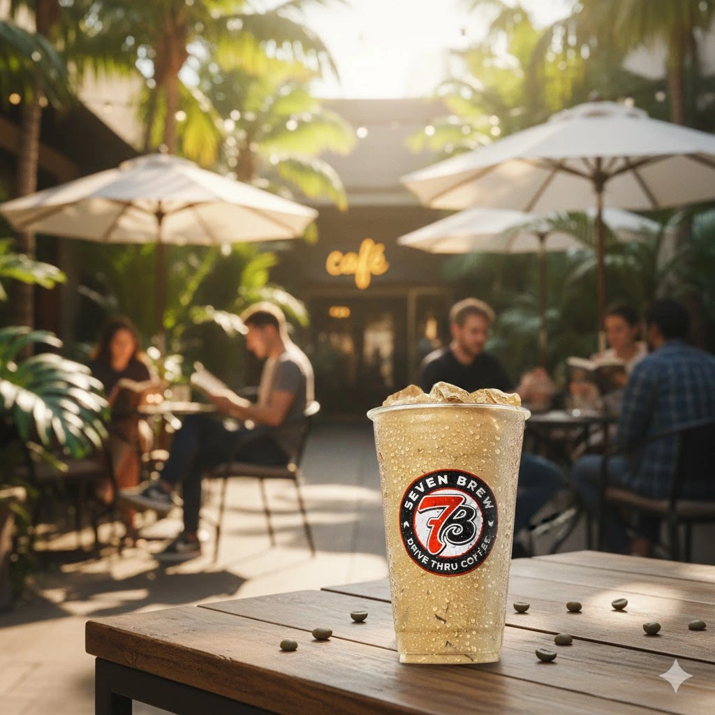 7 Brew Vanilla Latte