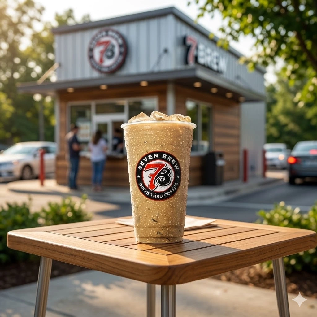 7 Brew Caramel Breve